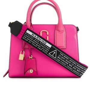 NWOT Marc Jacobs little big shot 3way crossbody satchel top handle  bag